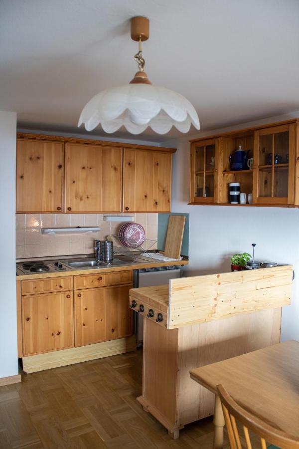 Wohnung Mit Bergblick Im Haus Sonne 리스바이제필드 외부 사진